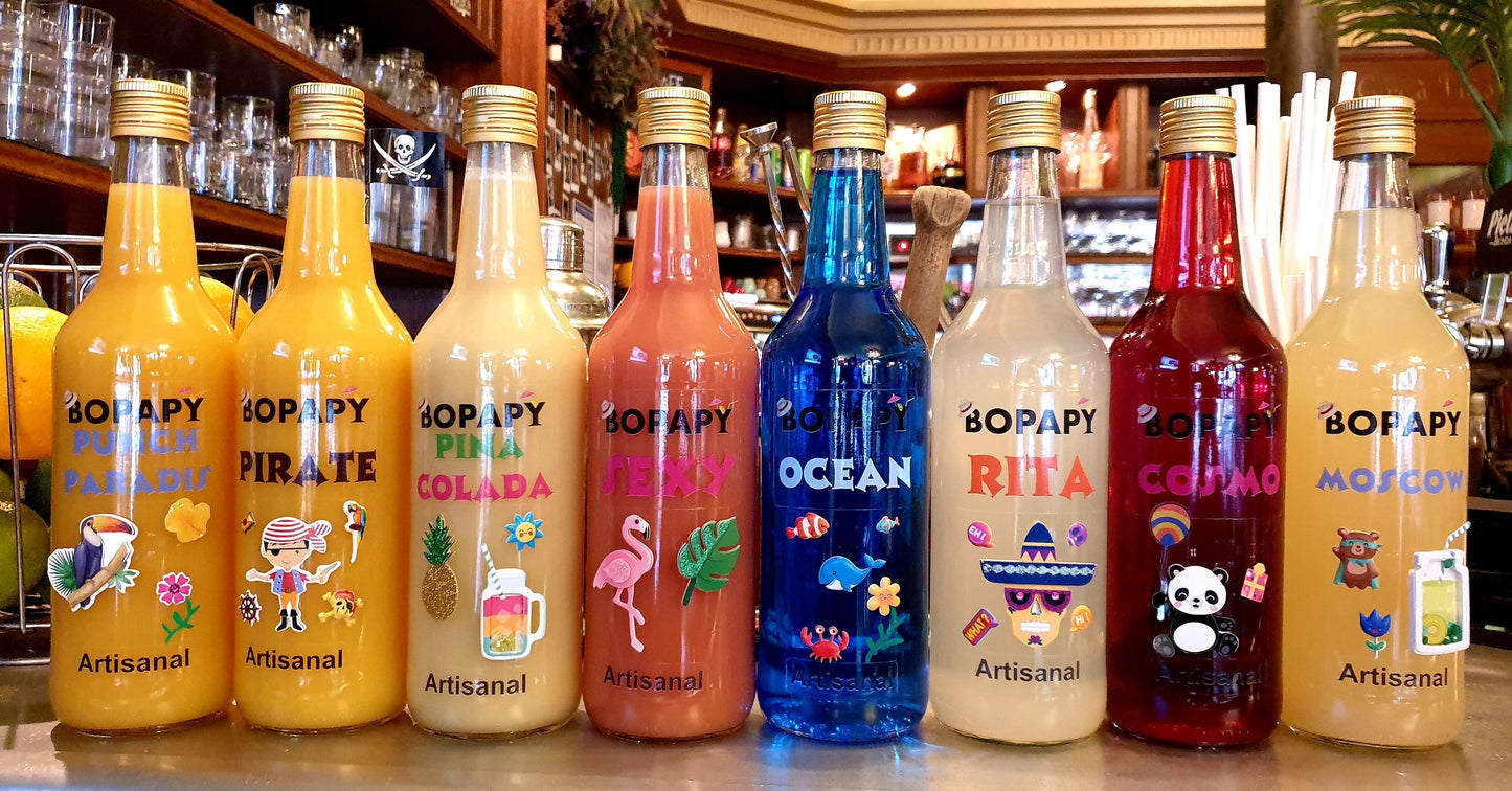 Coffret 3 Bouteilles - Cocktails avec alcool